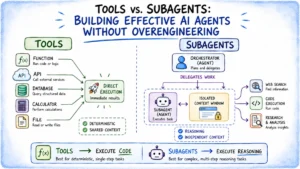 architecting-ai-the-strategic-choice-between-tools-and-subagents