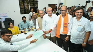 battle-for-manjalpur-political-stakes-high-as-bjp-and-congress-file-nominations-for-vadodara-bypoll