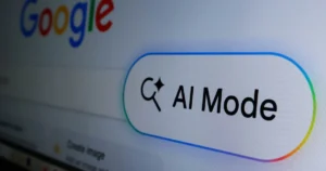 Google,Search,Bar,With,Ai,Mode,Button,On,Screen,Closeup