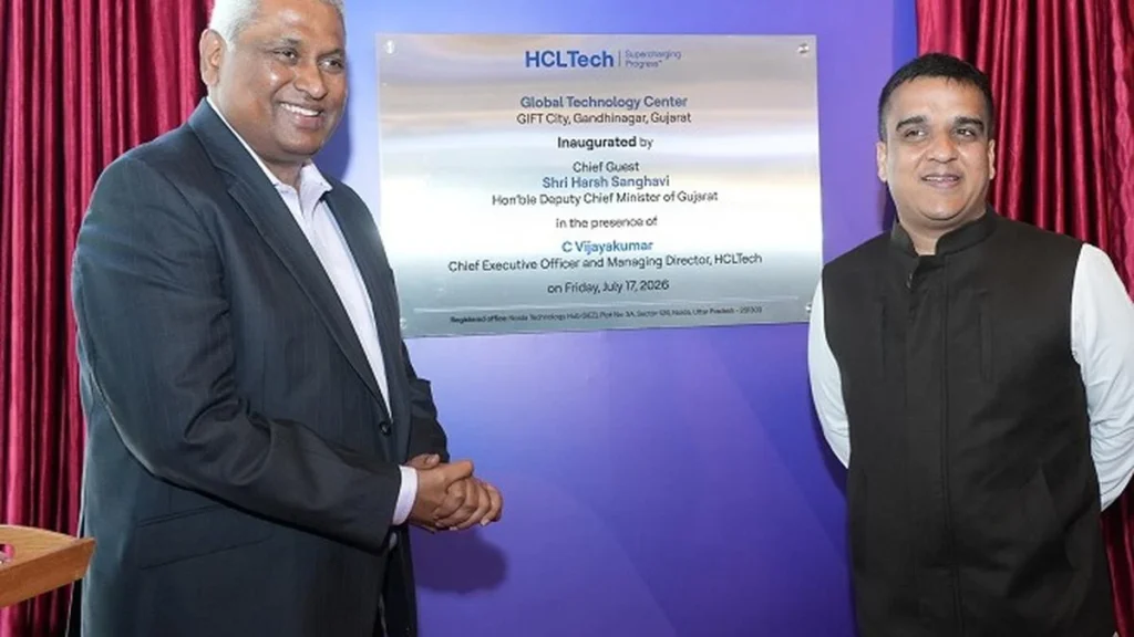 hcltech-establishes-global-technology-centre-at-gift-city-to-pioneer-ai-driven-financial-solutions-and-foster-academic-alliances-in-gujarat