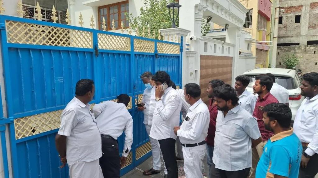 anti-corruption-probe-dvac-raids-premises-linked-to-dmk-mp-c-n-annadurai-over-alleged-sand-theft
