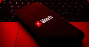 Youtube,Shorts,Logo,Is,Displayed,On,The,Screen,Of,A